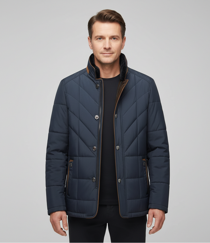 Men’s Thick Warm Quilted Winter Jacket