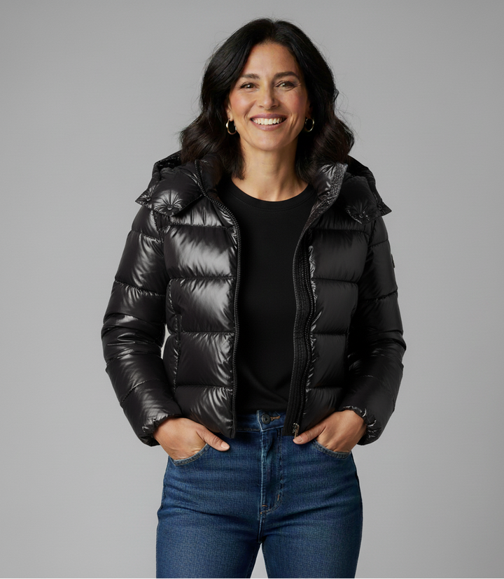 Women’s Down Puffer Jacket – Lightweight Spring Outerwear