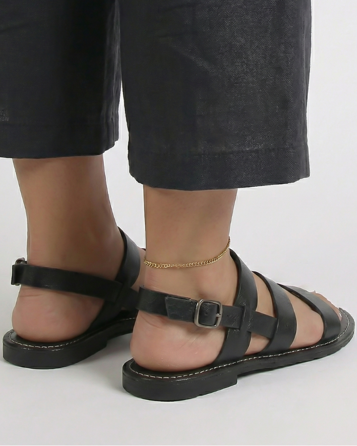 The Clemmie Crisscross Buckle Sandal
