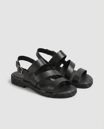The Clemmie Crisscross Buckle Sandal
