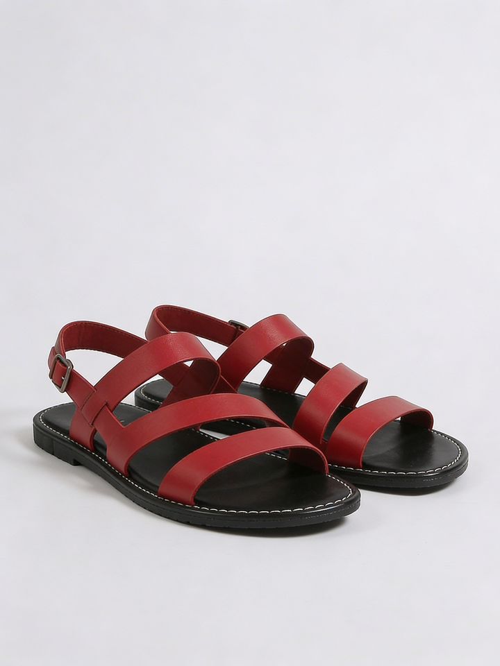 The Clemmie Crisscross Buckle Sandal