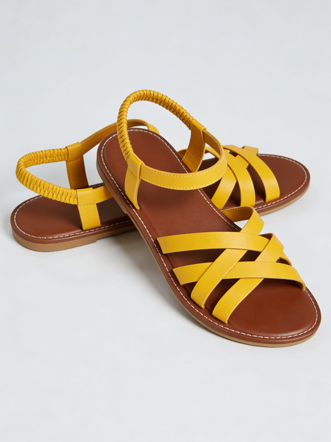 The Margot Strappy Flat Sandal