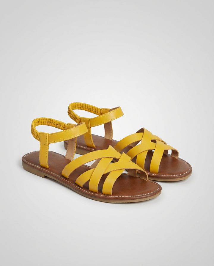 The Margot Strappy Flat Sandal