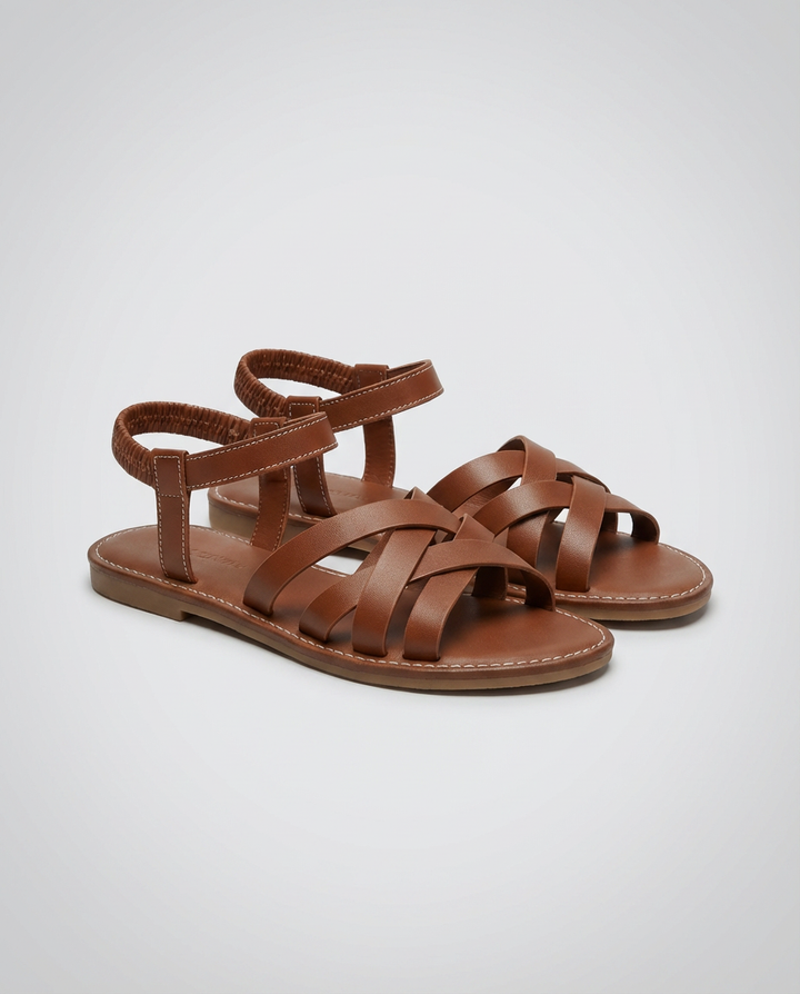 The Margot Strappy Flat Sandal