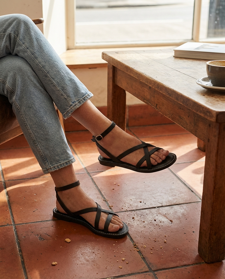The Rosie Crisscross Sandal